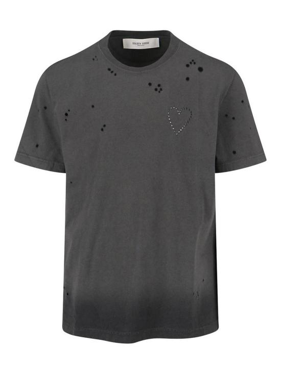 26SS 골든구스 반팔 티셔츠 GMP01220P00236360318 Grey