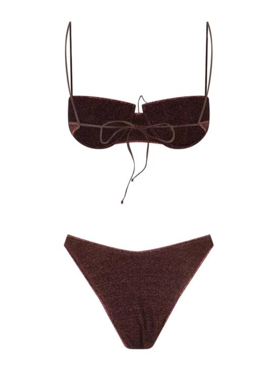  오세리 비키니 수영복 LBS261LUREXCHOCOLATE Brown - OSÉREE