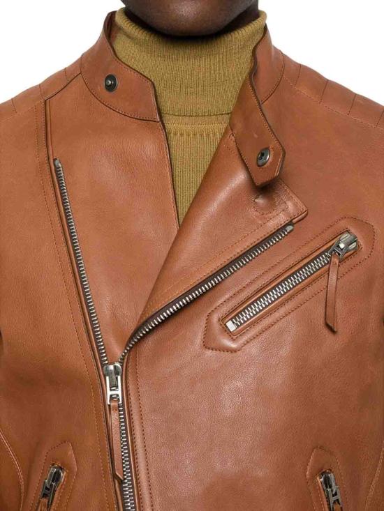 26FW 톰포드 가죽 자켓 LMG031LXI017KB453 Brown - TOMFORD