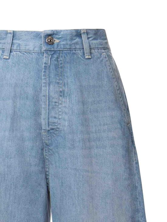 27SS 돈답 스트레이트 팬츠 DP854DF0266DMC6800 Blue - DONDUP