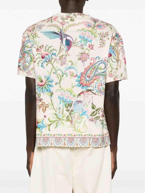 26SS 에트로 반팔 티셔츠 AKG42MRMA0004X0800 Nude Neutrals - ETRO