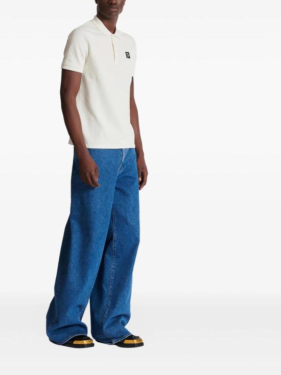 26SS 발망 스웨터 GH1GB085BC87GAB White - BALMAIN