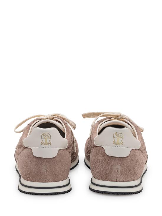 26SS 브루넬로 쿠치넬리 스니커즈 MZUQHGA348 CRJ89 LIGHT BROWN - BRUNELLO CUCINELLI
