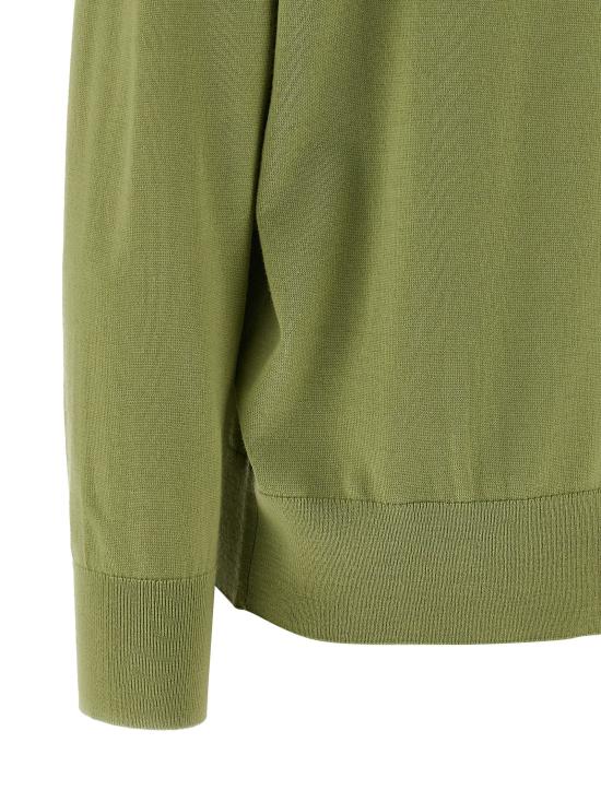 26SS 드리스 반 노튼 스웨터 2611312023700607 Green - DRIES VAN NOTEN