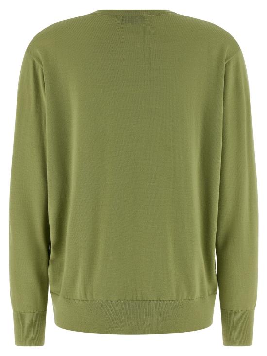 26SS 드리스 반 노튼 스웨터 2611312023700607 Green - DRIES VAN NOTEN