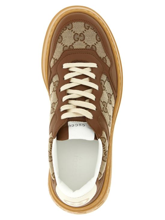 26SS 구찌 GG 스니커즈 676092UPG202866 Brown - GUCCI
