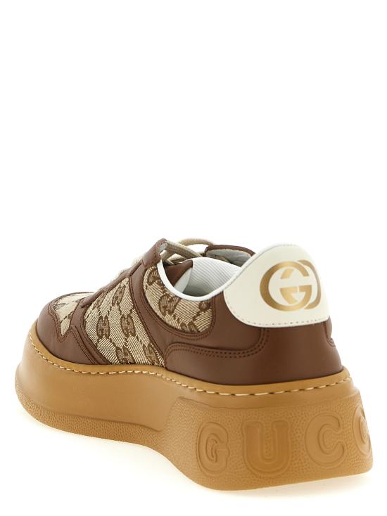 26SS 구찌 GG 스니커즈 676092UPG202866 Brown - GUCCI