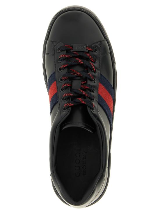 26SS 구찌 웹 에이스 스니커즈 849836AAFN31076 Black - GUCCI