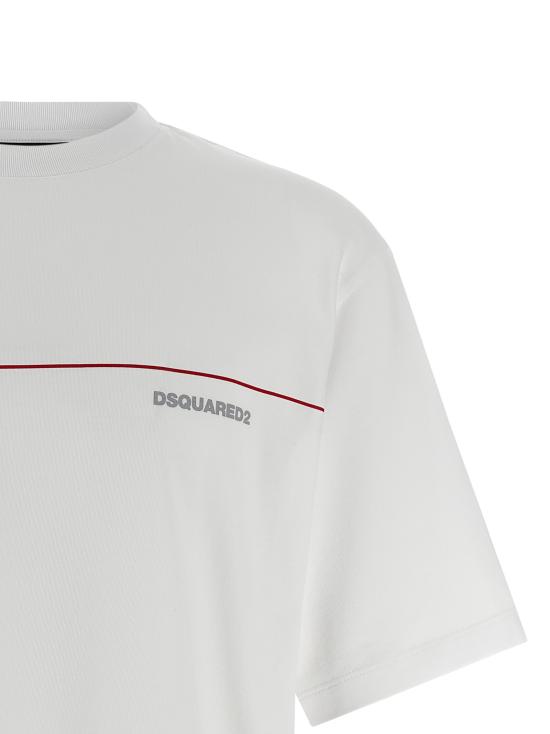 26SS 디스퀘어드2 탑 S71GD1653D20033100 White - DSQUARED2