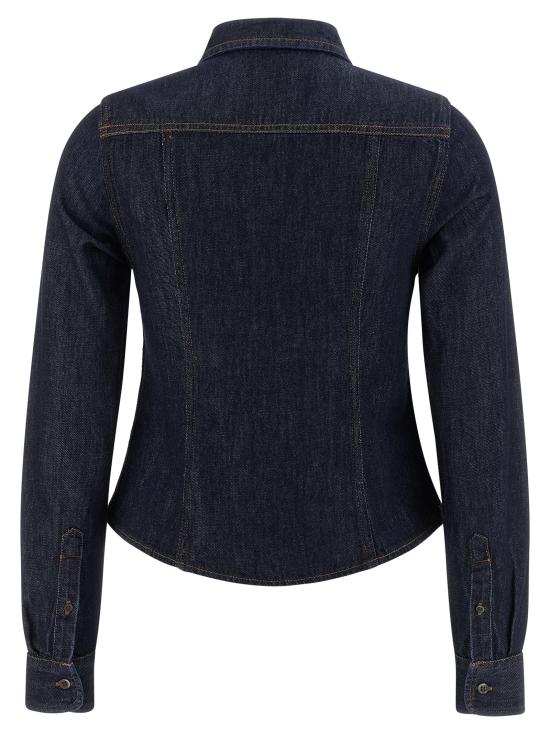 26SS 드리스 반 노튼 블라우스 2611307323385507 Blue - DRIES VAN NOTEN