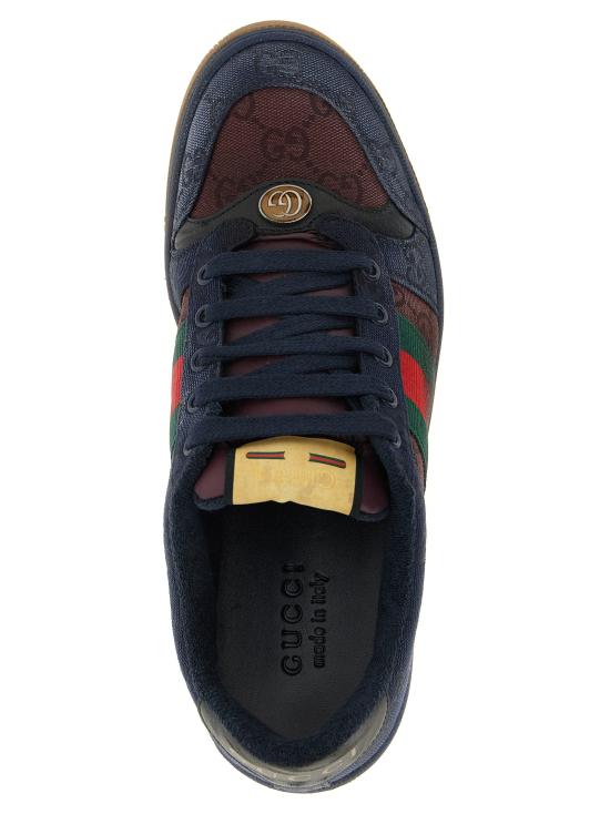 26SS 구찌 스크리너 스니커즈 857889FAFEN4446 Blue - GUCCI