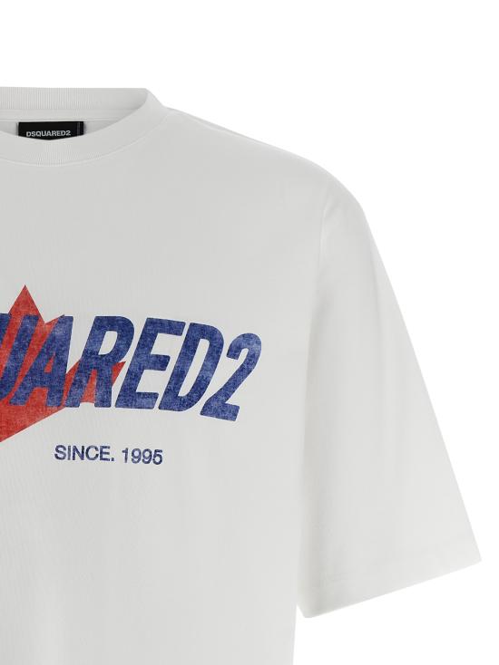 26SS 디스퀘어드2 탑 S74GD1556D20106100 White - DSQUARED2