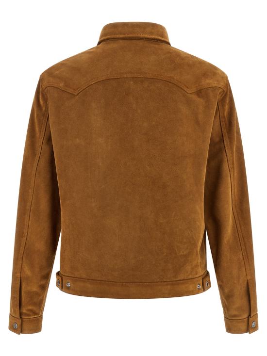 26SS 디스퀘어드2 가죽 자켓 S74DM1033D07041131 Beige - DSQUARED2