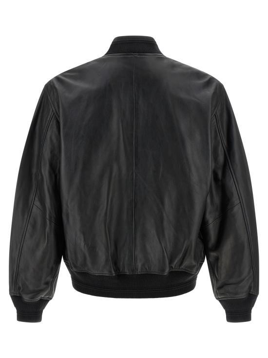 26SS 디젤 가죽 자켓 A204760PFAH9XX Black - DIESEL