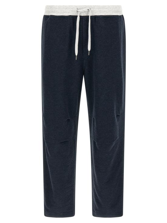 26SS 브루넬로 쿠치넬리 스트레이트 팬츠 MR8313381GCD649 Blue