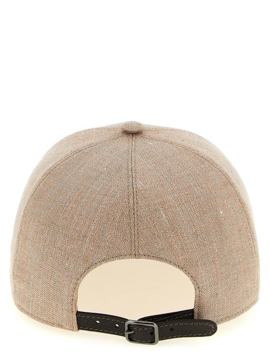 26SS 브루넬로 쿠치넬리 볼캡 MCAP90002C920 Beige - BRUNELLO CUCINELLI