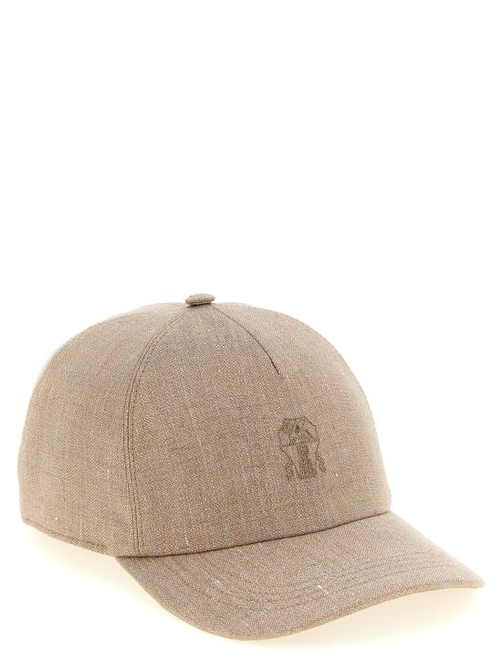26SS 브루넬로 쿠치넬리 볼캡 MCAP90002C920 Beige - BRUNELLO CUCINELLI
