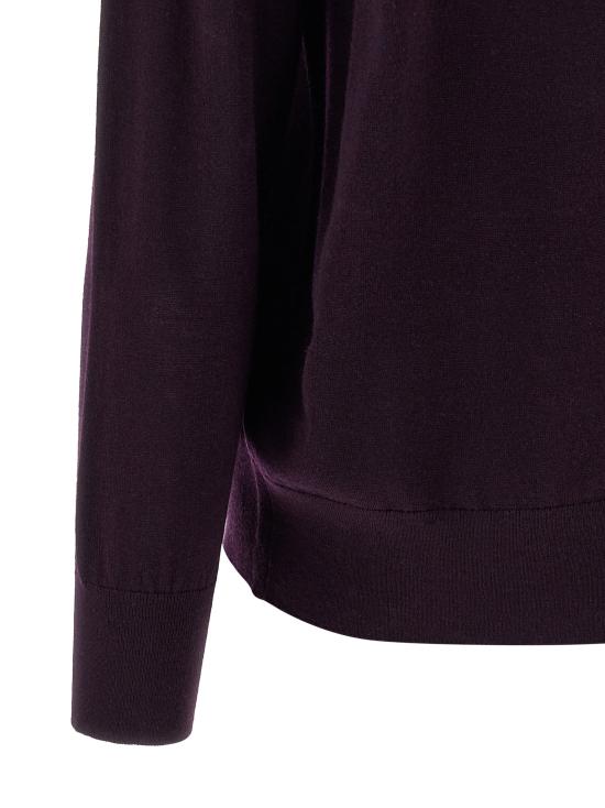 26SS 드리스 반 노튼 스웨터 2611312023700402 Purple - DRIES VAN NOTEN