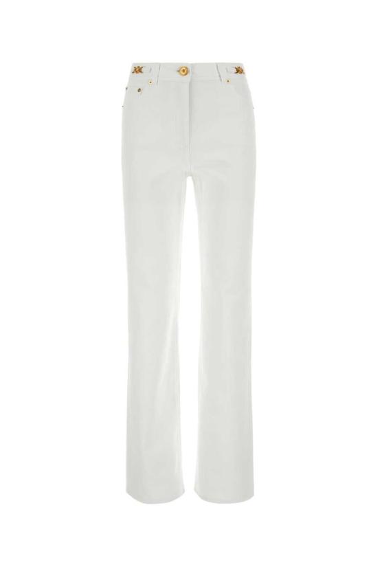 26SS 베르사체 데님 팬츠 10137451A08570 1D110 Bianco