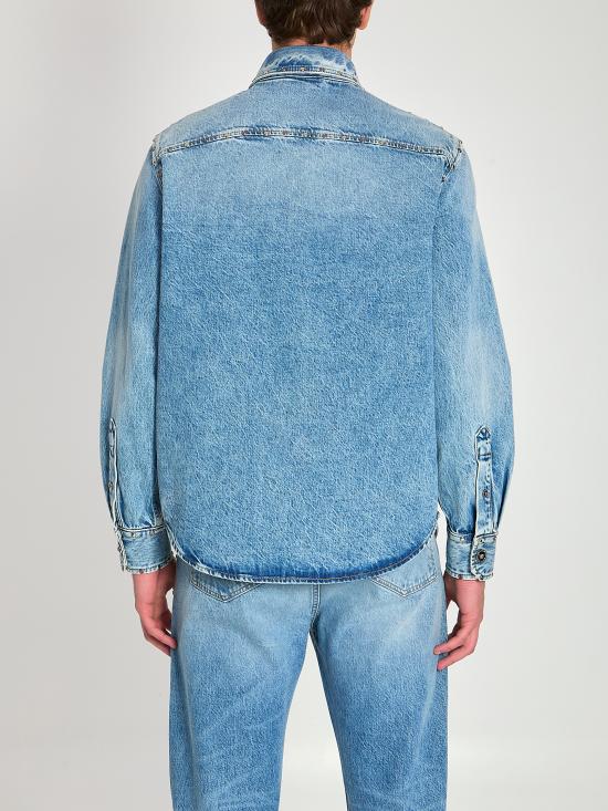 26SS 베르사체 긴팔 셔츠 1022747 BLUE - VERSACE