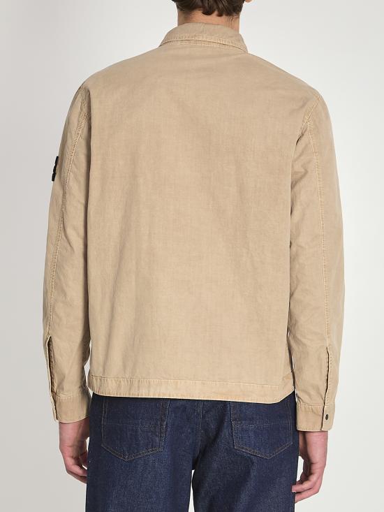 26SS 스톤 아일랜드 긴팔 셔츠 L1S151200008 BEIGE - STONE ISLAND