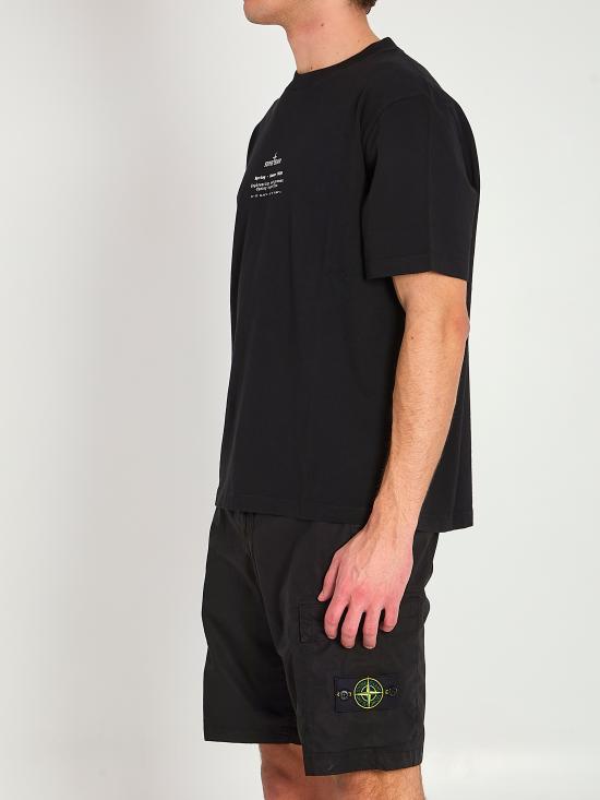 26SS 스톤 아일랜드 반팔 티셔츠 L1S152100001 BLACK - STONE ISLAND