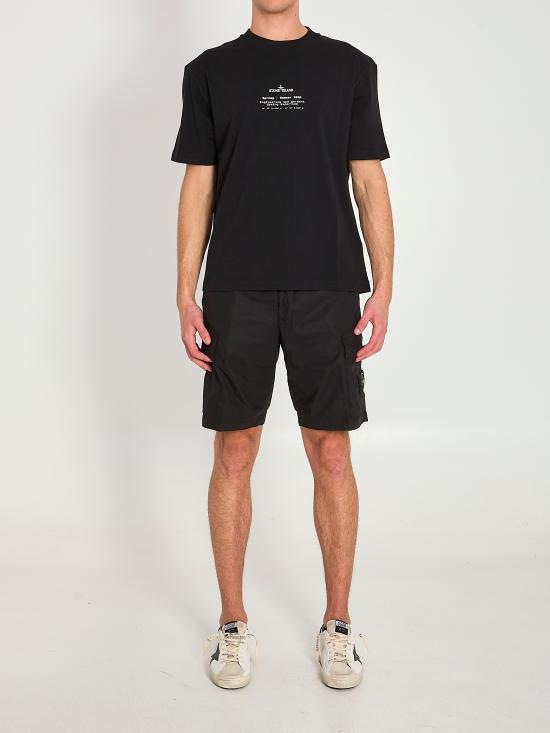 26SS 스톤 아일랜드 반팔 티셔츠 L1S152100001 BLACK - STONE ISLAND