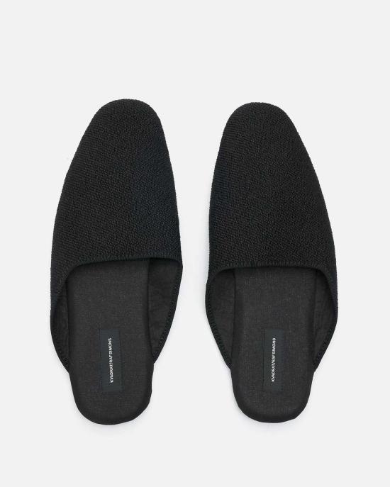  크바드라트 X 라프 시몬스 뮬/슬리퍼 크바드라트/라프 시몬스 비다르 슬리퍼 블랙 - RAF SIMONS