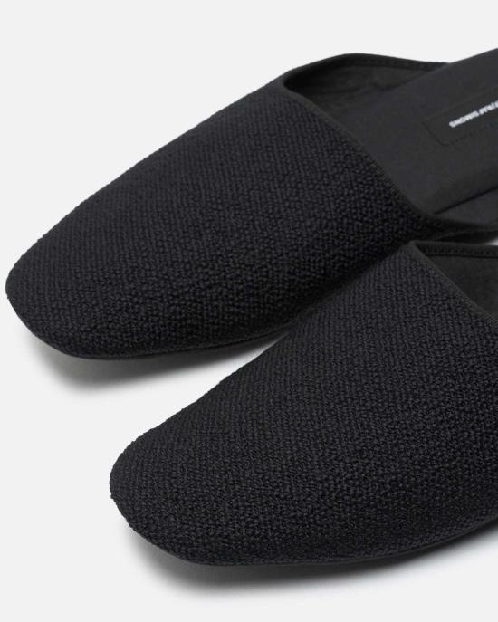  크바드라트 X 라프 시몬스 뮬/슬리퍼 크바드라트/라프 시몬스 비다르 슬리퍼 블랙 - RAF SIMONS