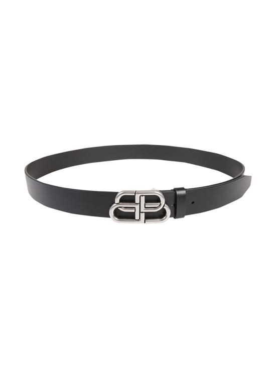 26SS 발렌시아가 벨트 570370 1CH0B 1000 BLACK