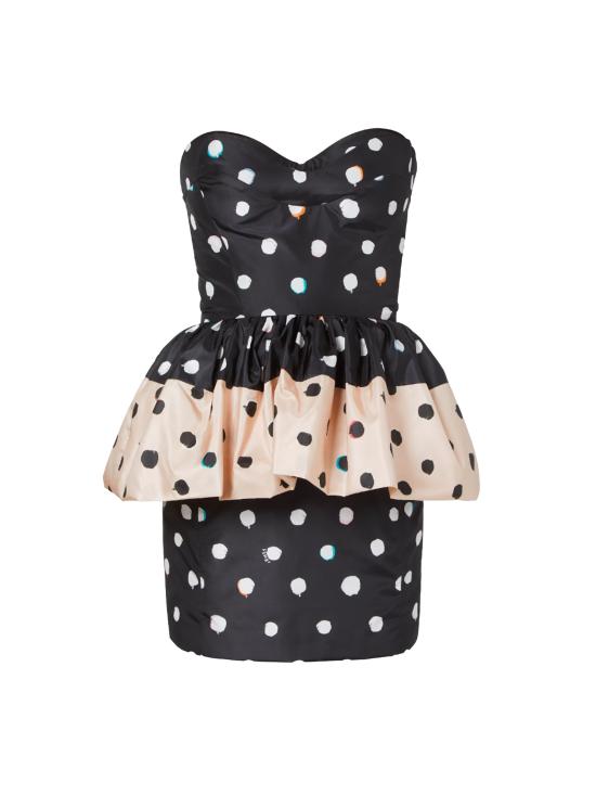 26SS 펜디 미디 원피스 FDD509 AVJQF0GME Black