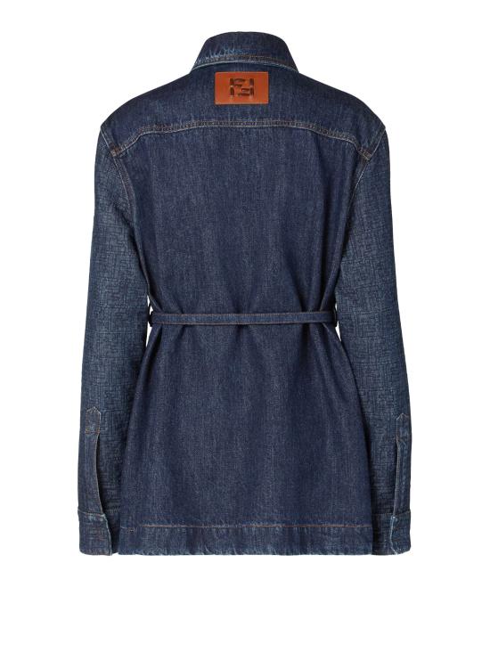 26SS 펜디 수트 자켓 FLF677 AW82F1UKI BLUEBERRY 26 - FENDI