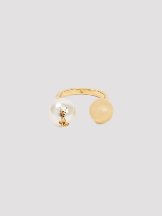 26SS 생로랑 반지 698278Y15269366 Cream - SAINT LAURENT