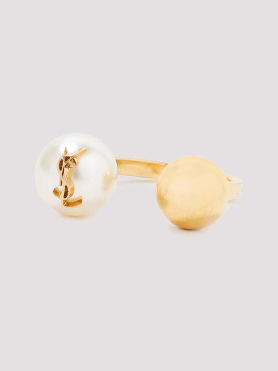 26SS 생로랑 반지 698278Y15269366 Cream - SAINT LAURENT