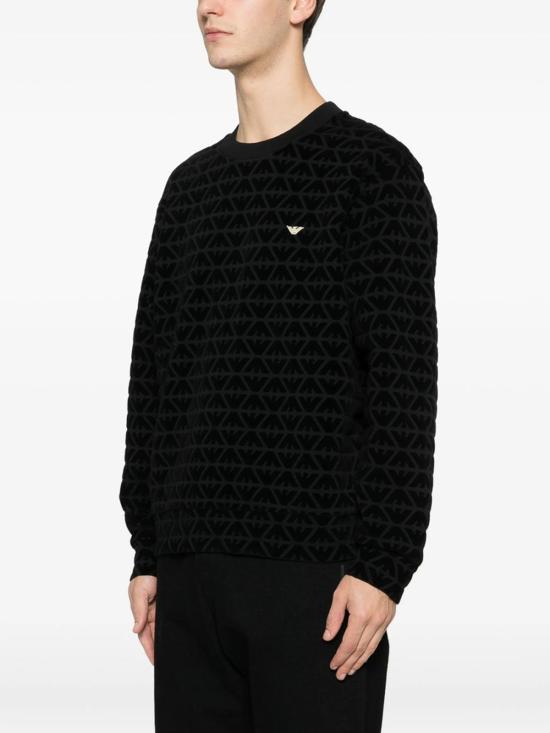  엠포리오 아르마니 탑 AF10013EM005164FC307 Black - EMPORIO ARMANI