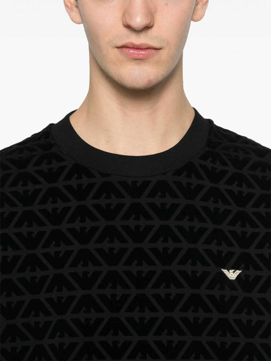  엠포리오 아르마니 탑 AF10013EM005164FC307 Black - EMPORIO ARMANI