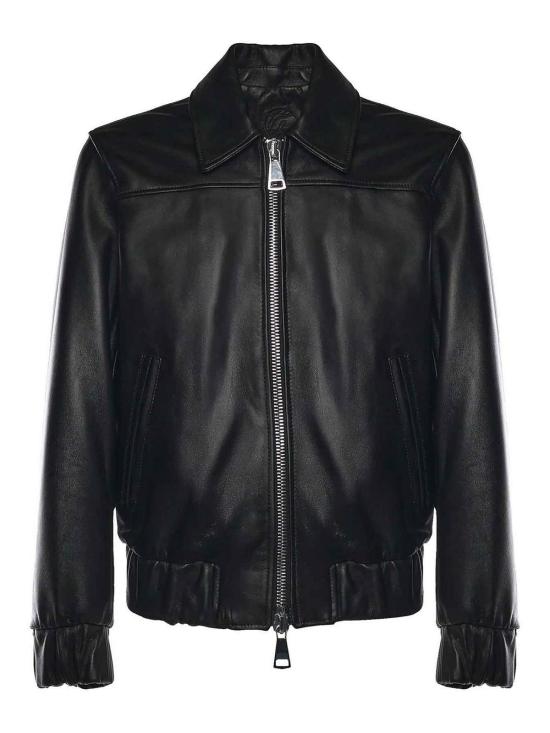 26SS 줄리아노 갈리아노 가죽 자켓 GOHARDNAPPANERO Black