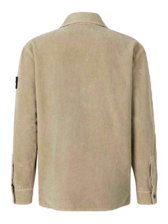  스톤 아일랜드 셔츠 K2S151200012S0212V009A Taupe - STONE ISLAND