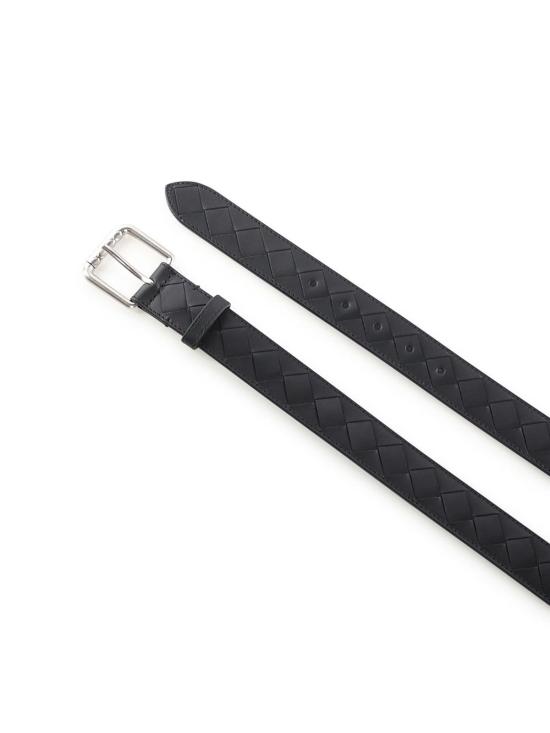 26SS 보테가베네타 가죽 벨트 855892VCPQ48803 Black - BOTTEGA VENETA