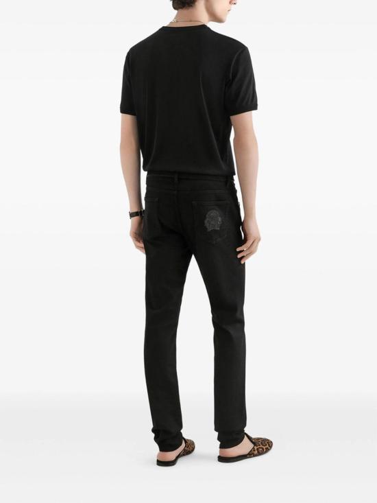 26SS 돌체앤가바나 스트레이트 팬츠 GY07LZG8OW5S9001 Black - DOLCE & GABBANA