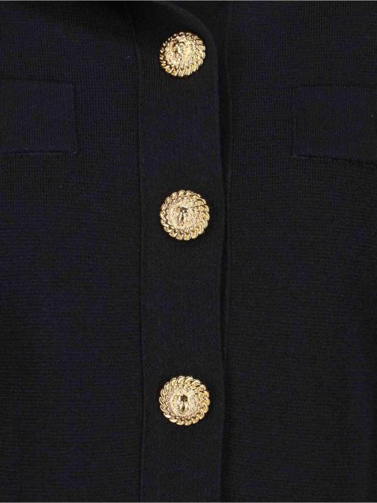  발망 탑 GF1KL000KJ430PA Black - BALMAIN