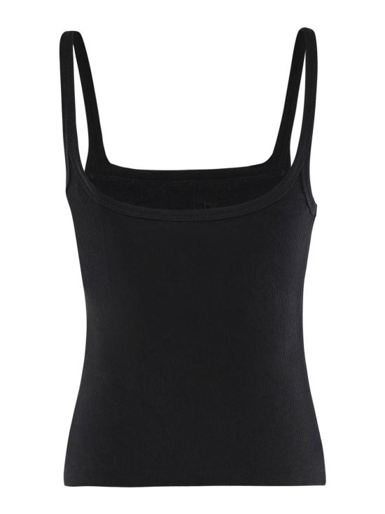 26SS 쿠레쥬 버클 90'S 립 탱크탑 126JDE153JS01949999 Black - COURREGES