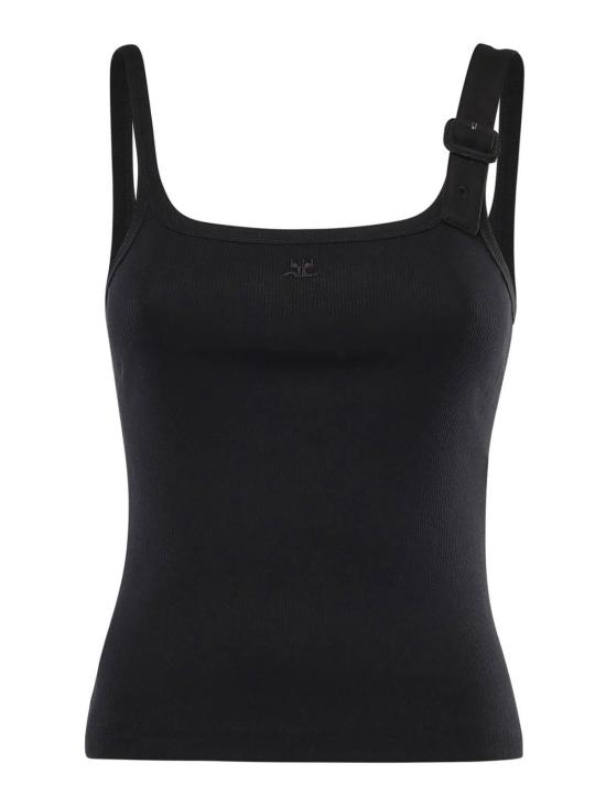 26SS 쿠레쥬 버클 90'S 립 탱크탑 126JDE153JS01949999 Black