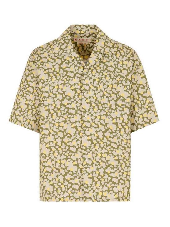  마르니 셔츠 UTC576CUMU0213A5VIV56 Dark Green