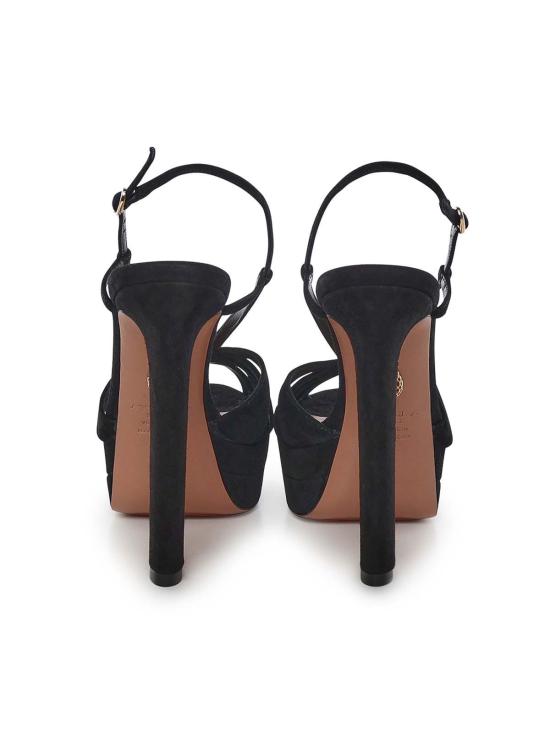 26SS 아쿠아주라 샌들 AEEHIGB0SUE000 Black - AQUAZZURA