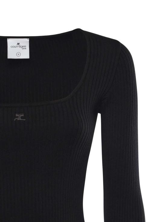 26SS 쿠레쥬 민소매 티셔츠 126MTO479FI00019999 Black - COURREGES