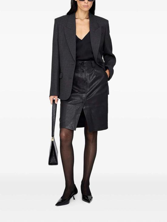 25FW 애니빙 미디 스커트 A0411475BLK26 Black - ANINE BING