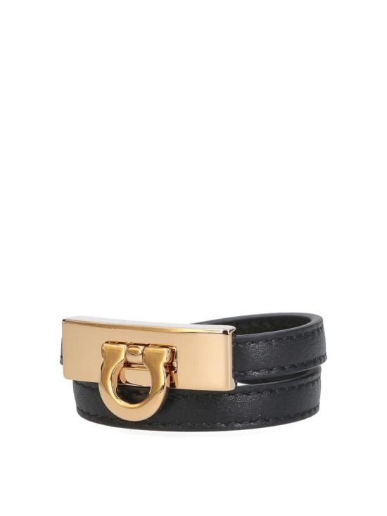 26SS 살바토레 페라가모 팔찌 776167001 Black - SALVATORE FERRAGAMO