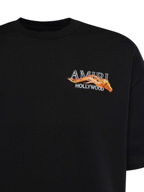 27SS 아미리 반팔 티셔츠 AMTOJR1050001 Black - AMIRI