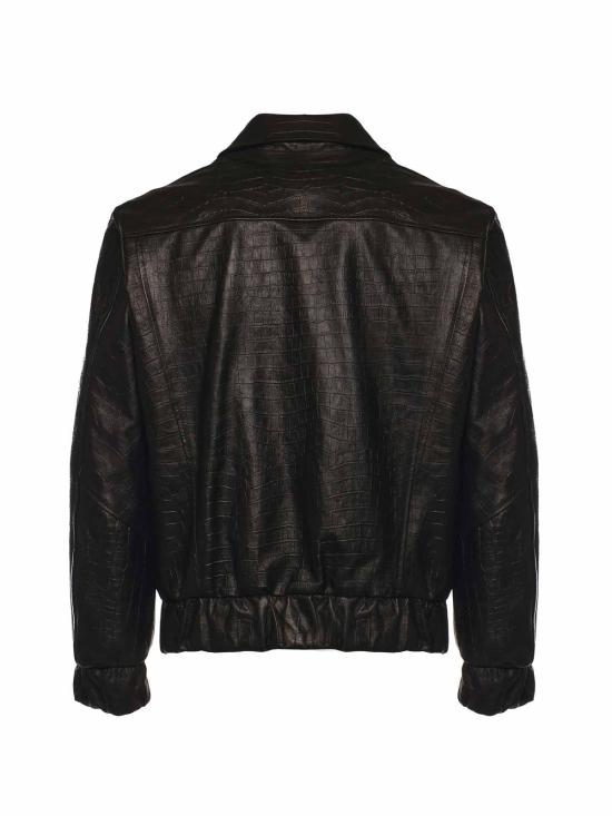 26SS 줄리아노 갈리아노 가죽 자켓 GOHARDCOCCONERO Black - GIULIANO GALIANO